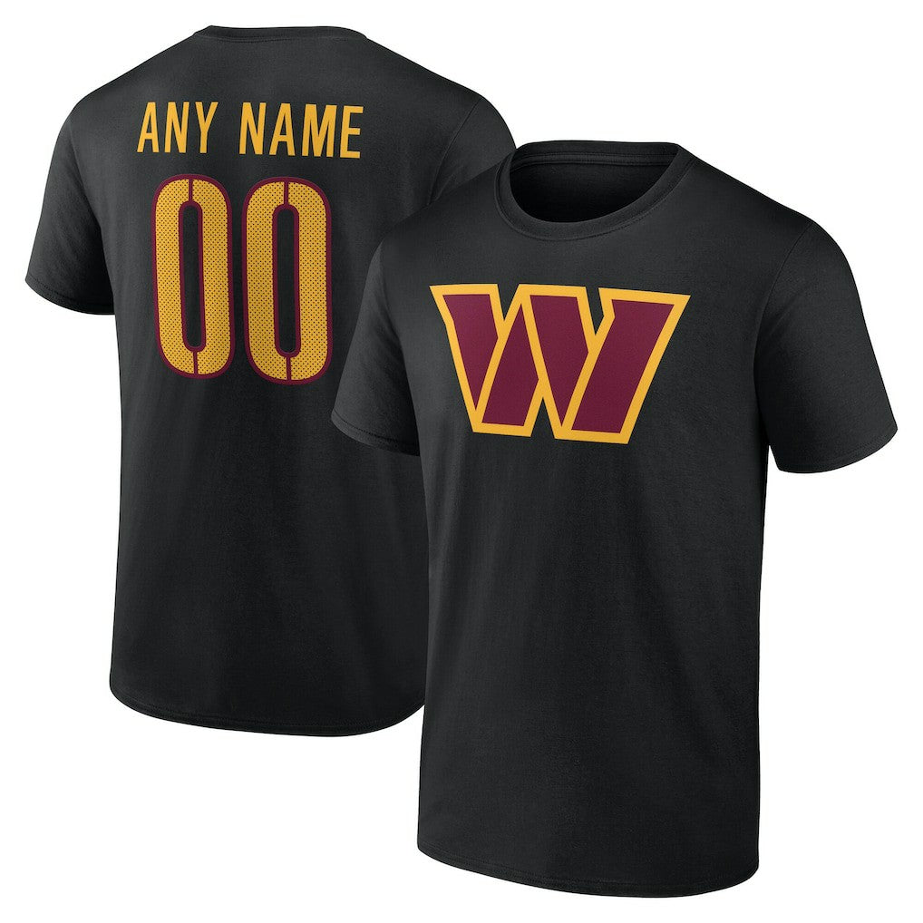 Big & Tall Team Authentic Custom T-Shirt - Washington Commanders T-shirts