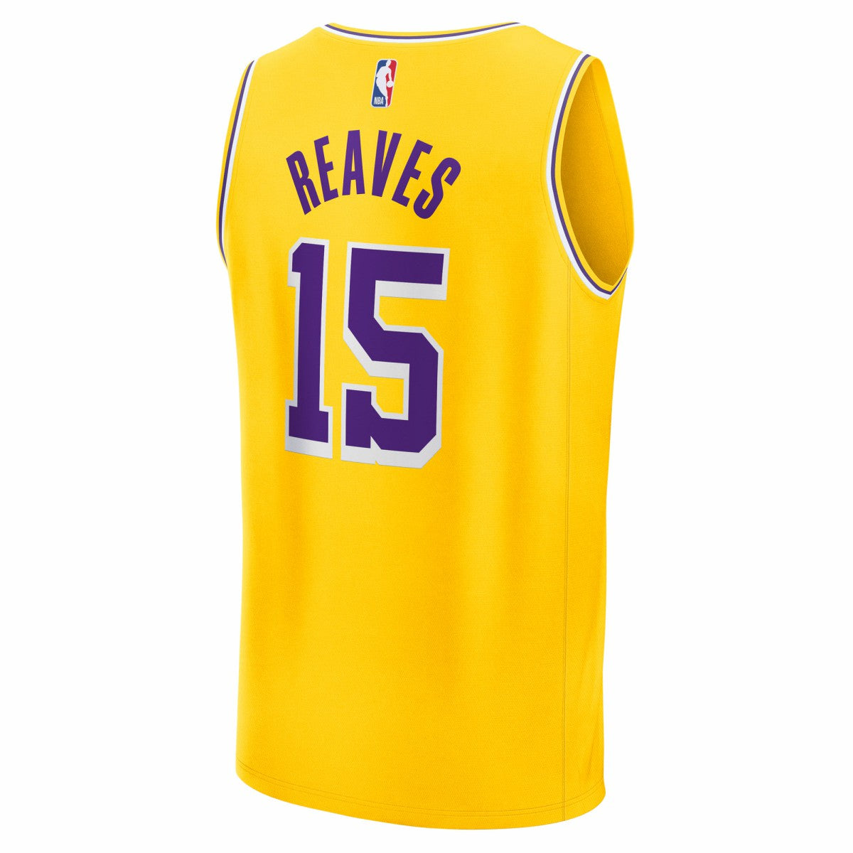 Fanatics Austin Reaves Los Angeles Lakers Youth Fast Break Replica Jersey