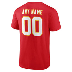 Big & Tall Team Authentic Custom T-Shirt - Kansas City Chiefs T-shirts