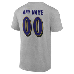 Big & Tall Team Authentic Custom T-Shirt - Baltimore Ravens T-shirts