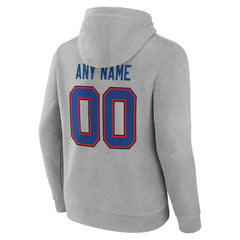 Big & Tall Team Authentic Custom Hoodie - Buffalo Bills Hoodies
