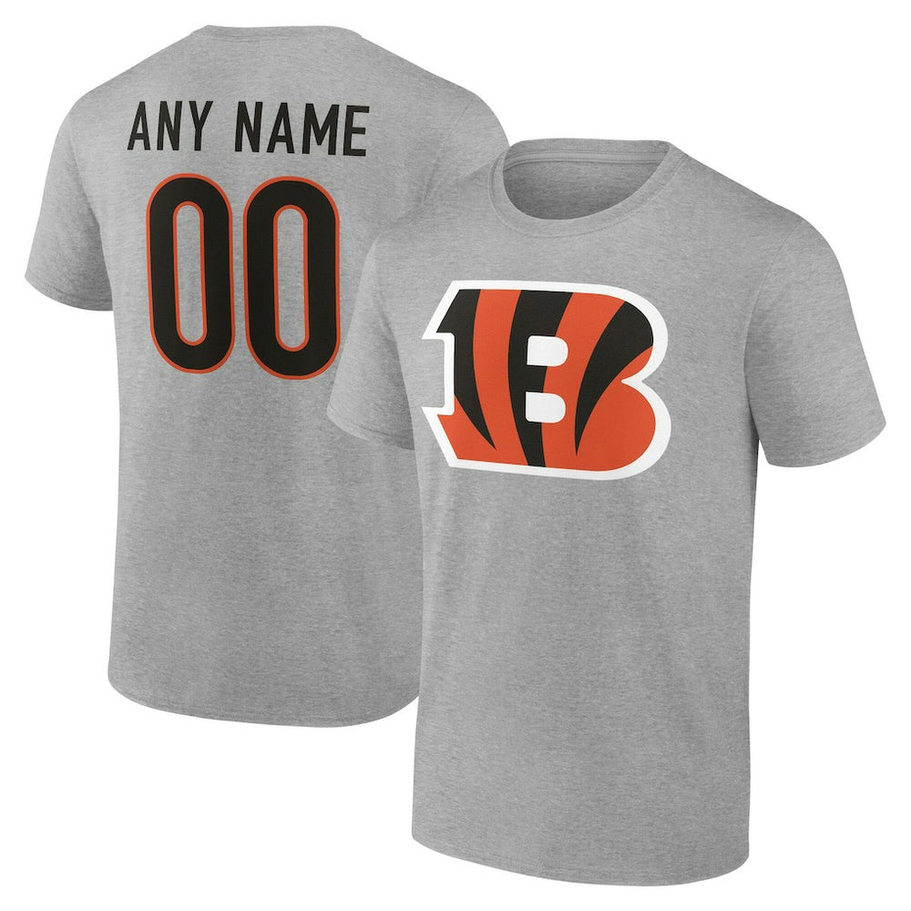 Big & Tall Team Authentic Custom T-Shirt - Cincinnati Bengals T-shirts