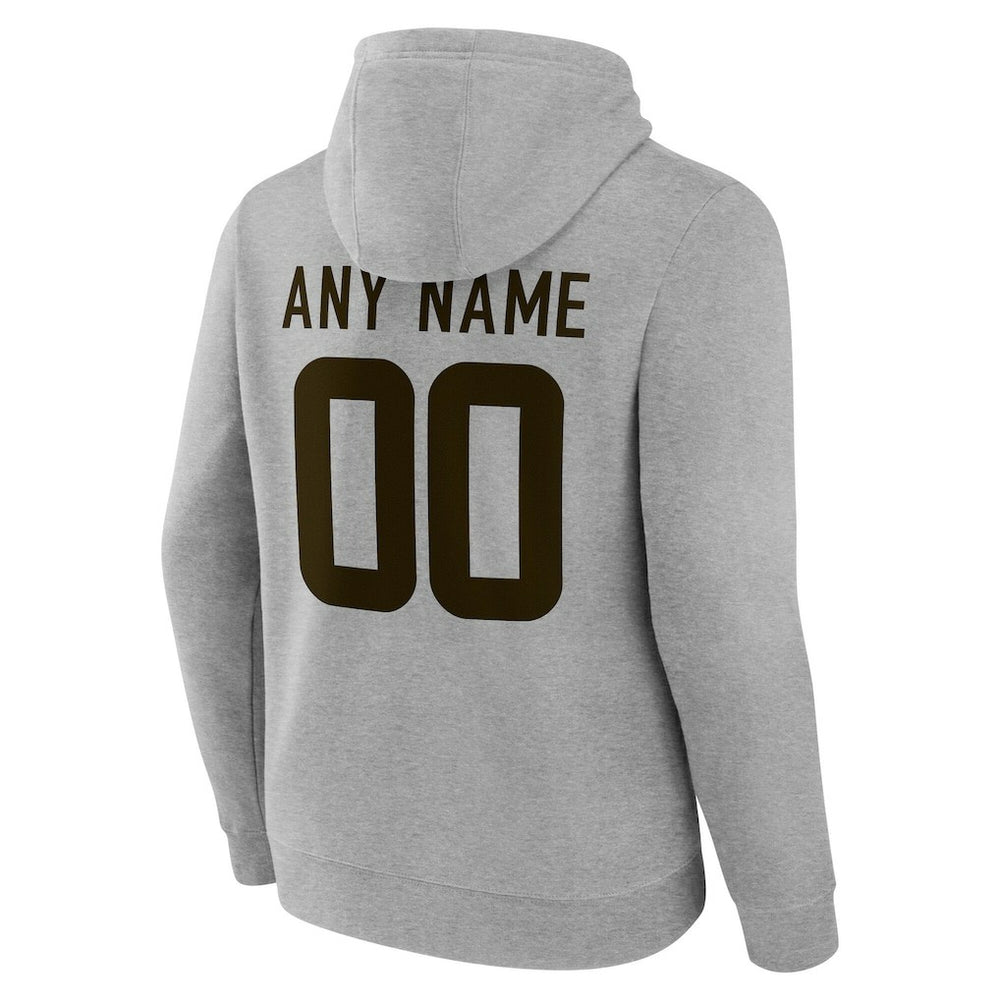 Big & Tall Team Authentic Custom Hoodie - Cleveland Browns Hoodies