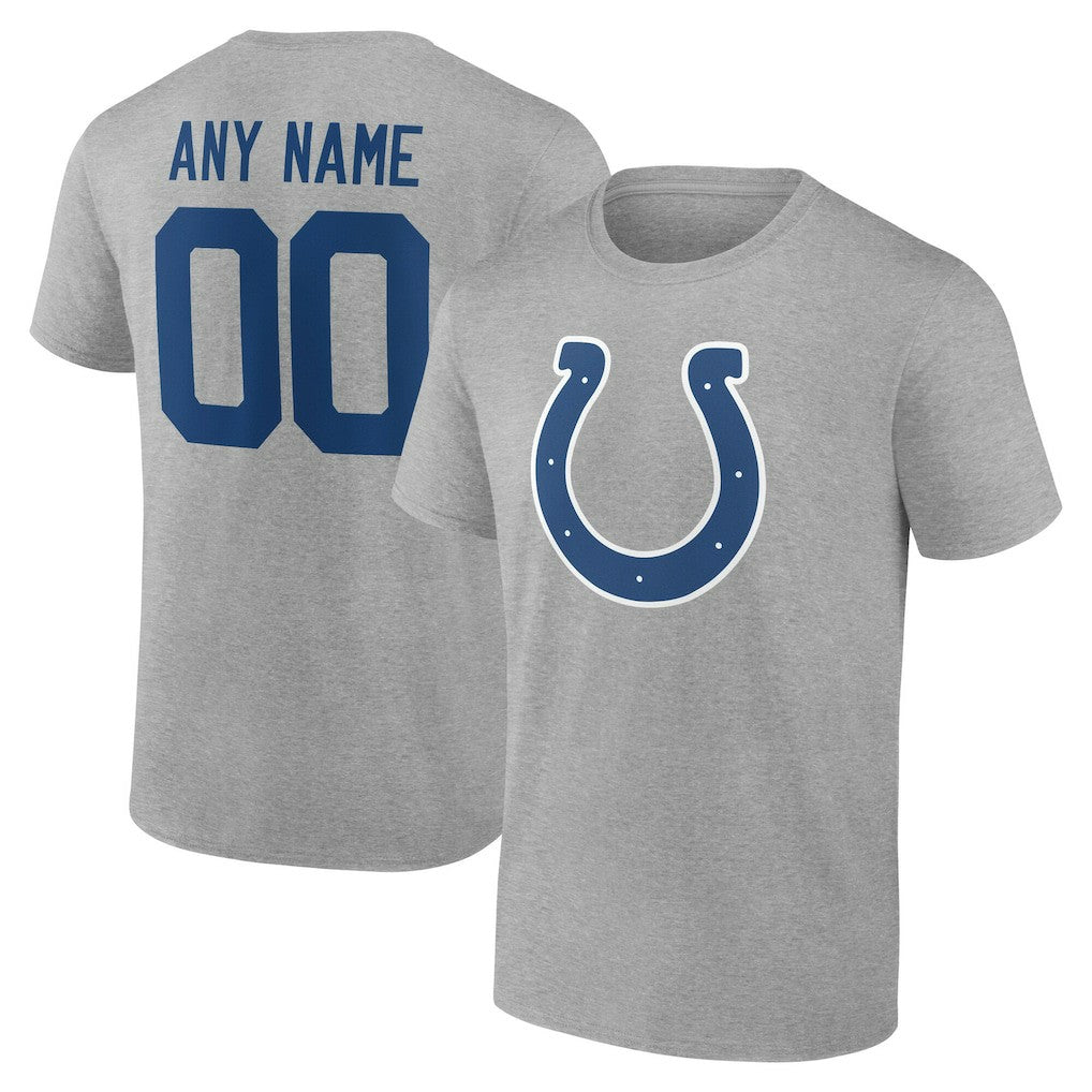 Big & Tall Team Authentic Custom T-Shirt - Indianapolis Colts T-shirts