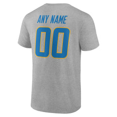 Big & Tall Team Authentic Custom T-Shirt - Los Angeles Chargers T-shirts