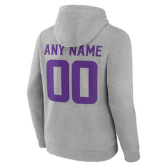 Big & Tall Team Authentic Custom Hoodie - Minnesota Vikings Hoodies