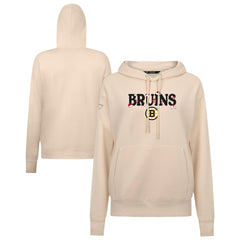 NHL Boston Bruins Levelwear Women's Festive Holiday Adorn Hoodie
