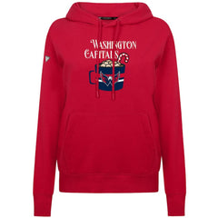 NHL Washington Capitals Levelwear Women's Mellow Holiday Adorn Hoodie