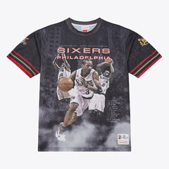 Mitchell & Ness Philadelphia 76ers Hardwood Classics Originals Collection 2000-2001 Team Roster T-Shirt