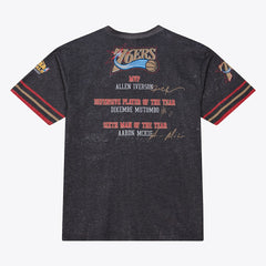 Mitchell & Ness Philadelphia 76ers Hardwood Classics Originals Collection 2000-2001 Team Roster T-Shirt