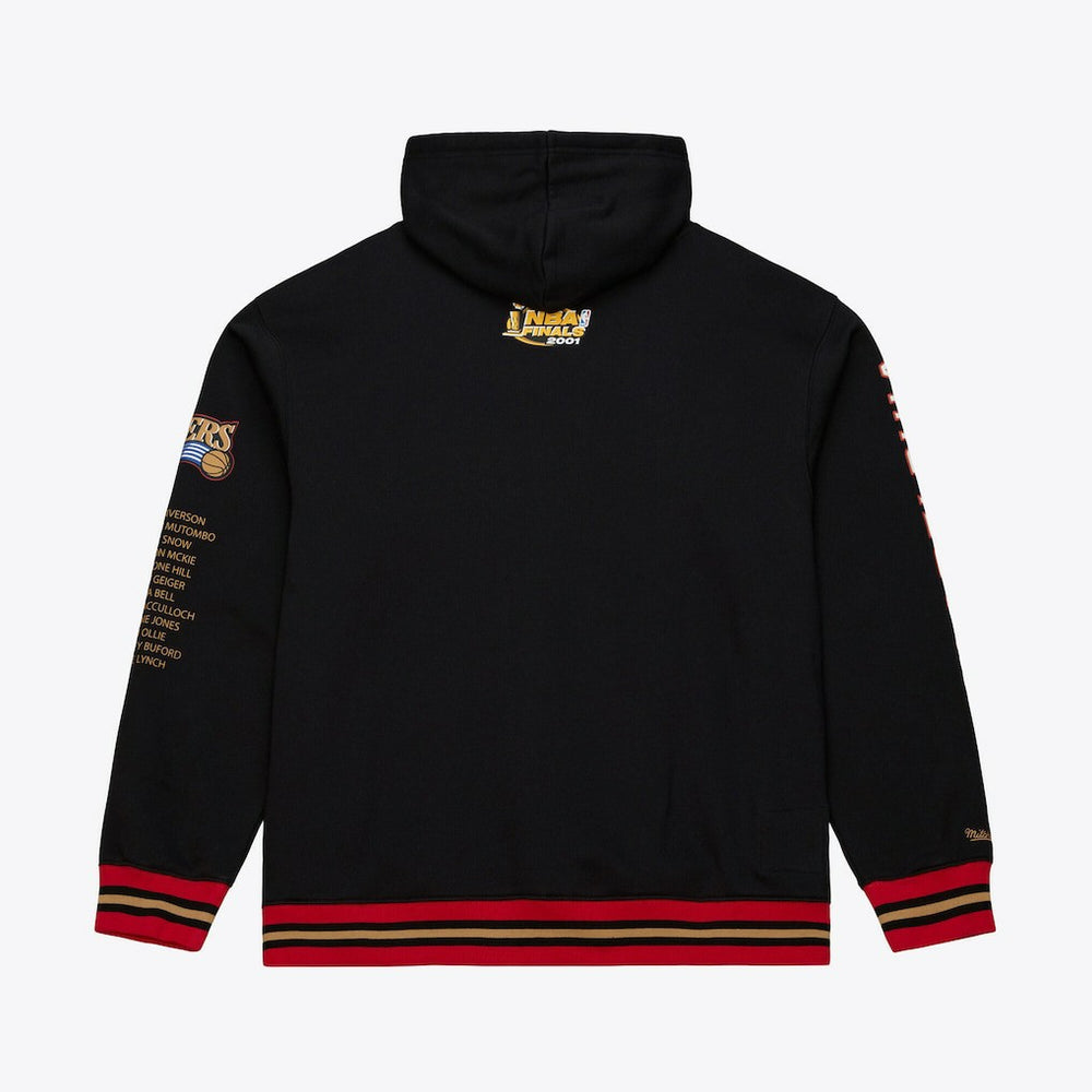 Mitchell & Ness Philadelphia 76ers Hardwood Classics Originals Collection 2000-2001 Team Roster Fleece Hoodie