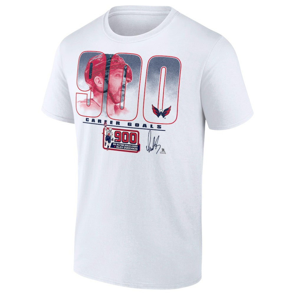 NHL Alexander Ovechkin Washington Capitals 900th Career Goal T-Shirt