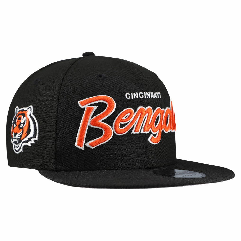 Main Script 9FIFTY Snapback Hat - Cincinnati Bengals Hats