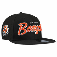 Main Script 9FIFTY Snapback Hat - Cincinnati Bengals Hats