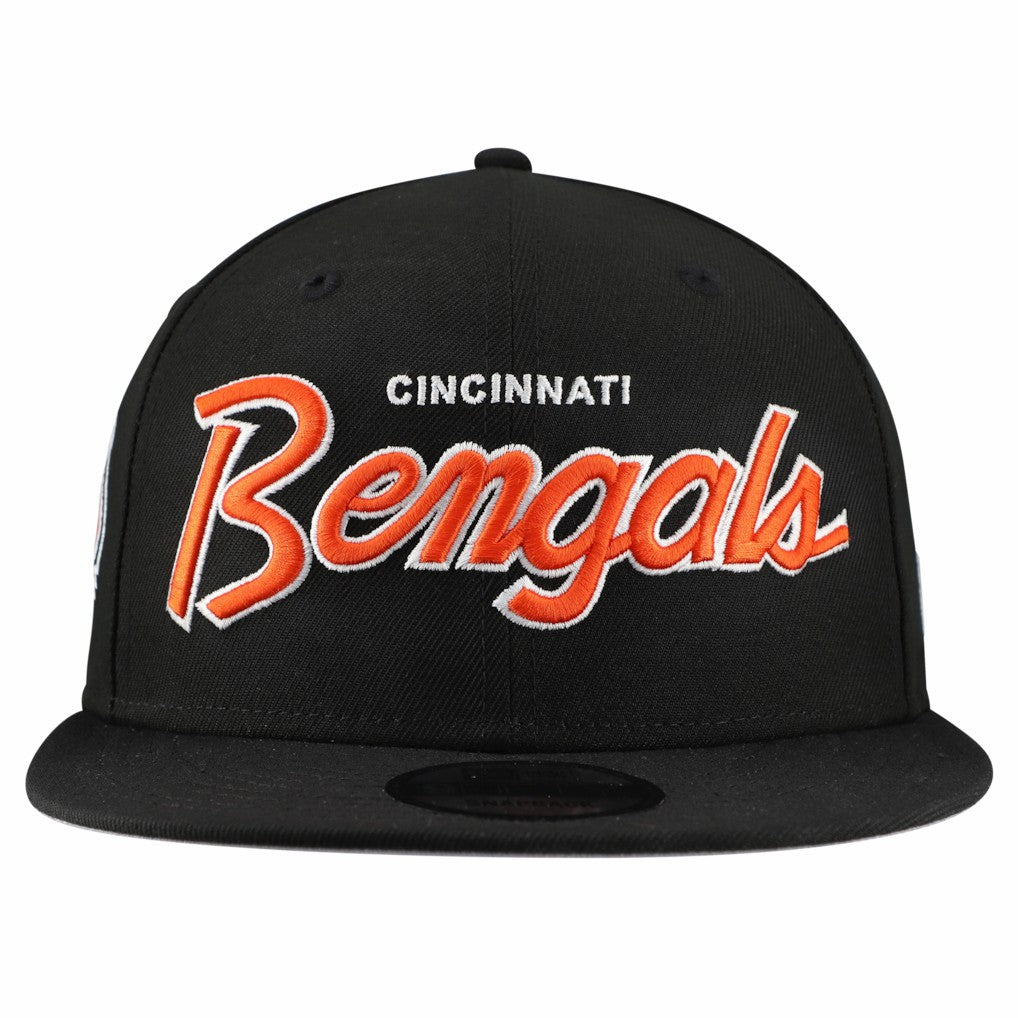 Main Script 9FIFTY Snapback Hat - Cincinnati Bengals Hats