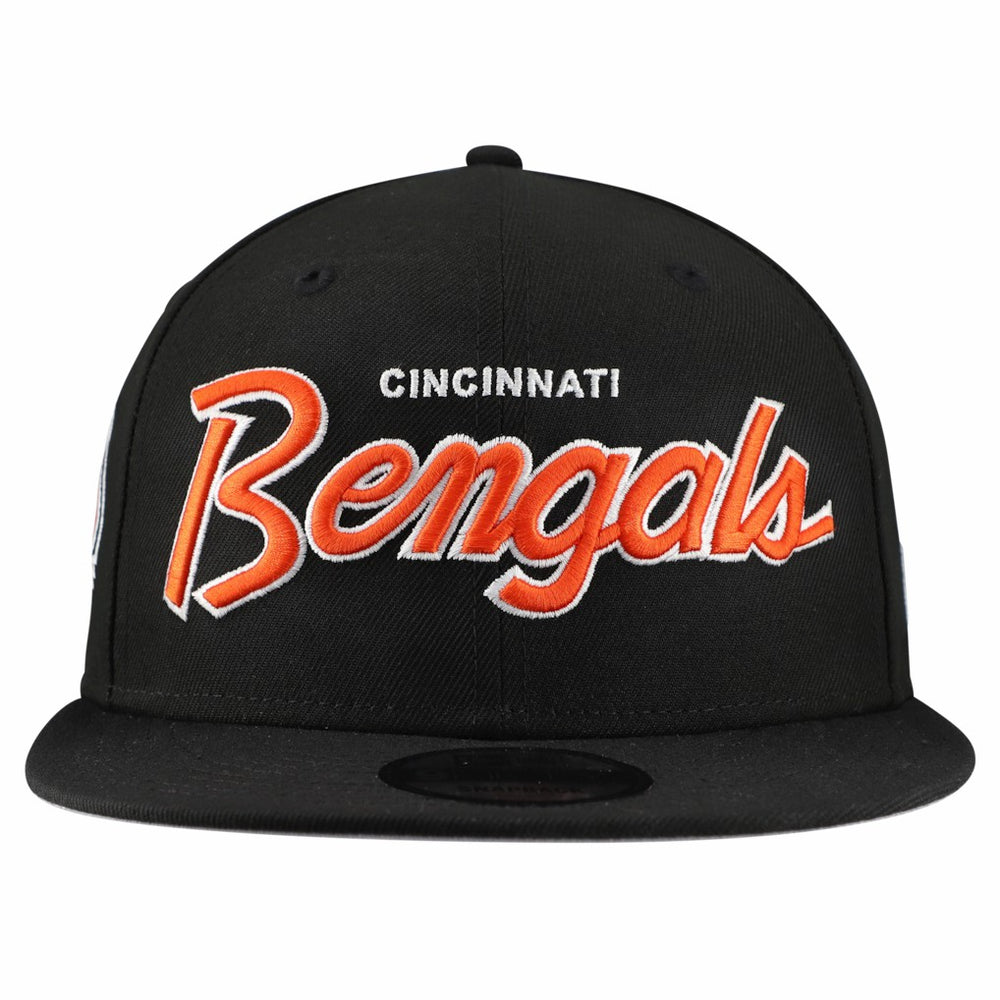 Main Script 9FIFTY Snapback Hat - Cincinnati Bengals Hats