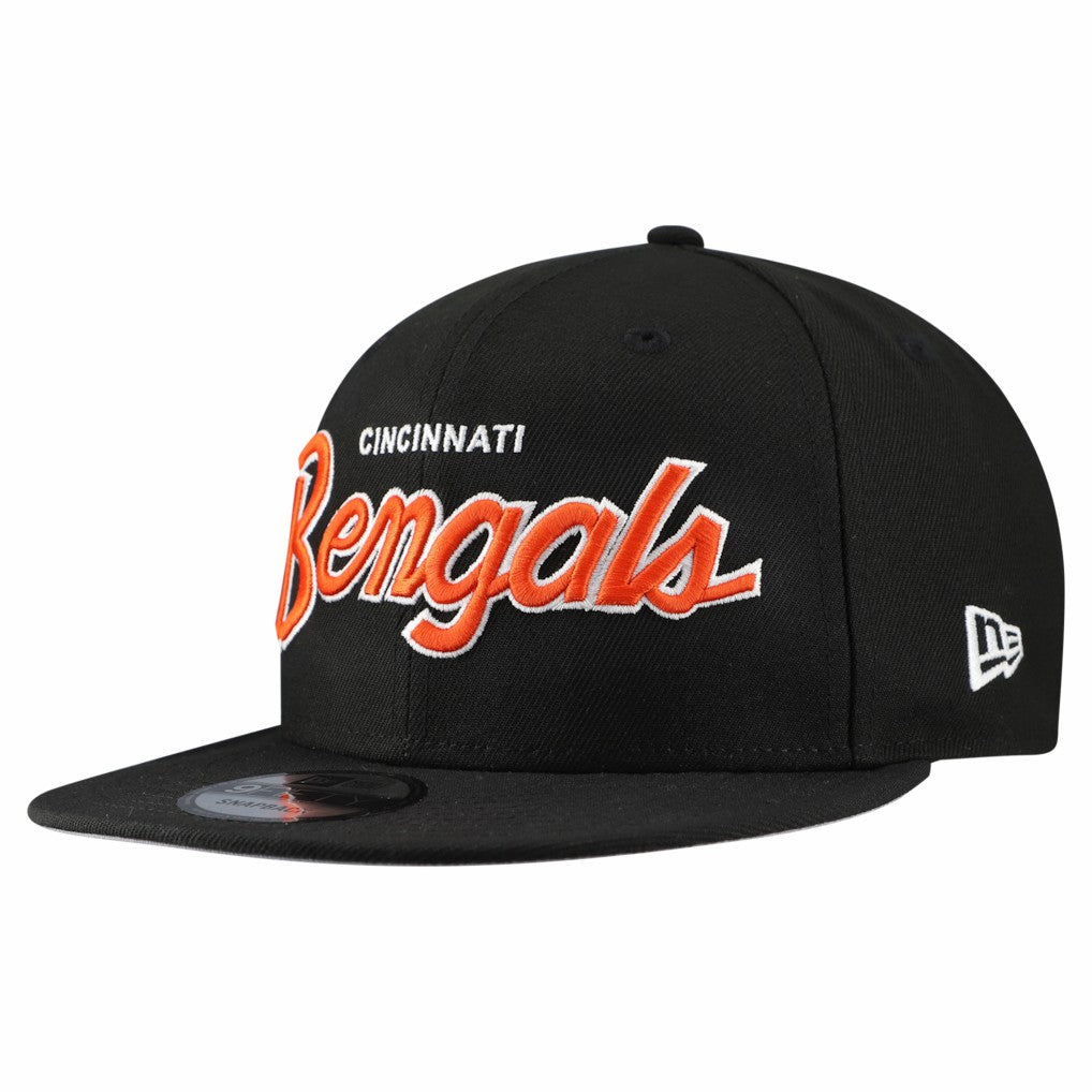 Main Script 9FIFTY Snapback Hat - Cincinnati Bengals Hats