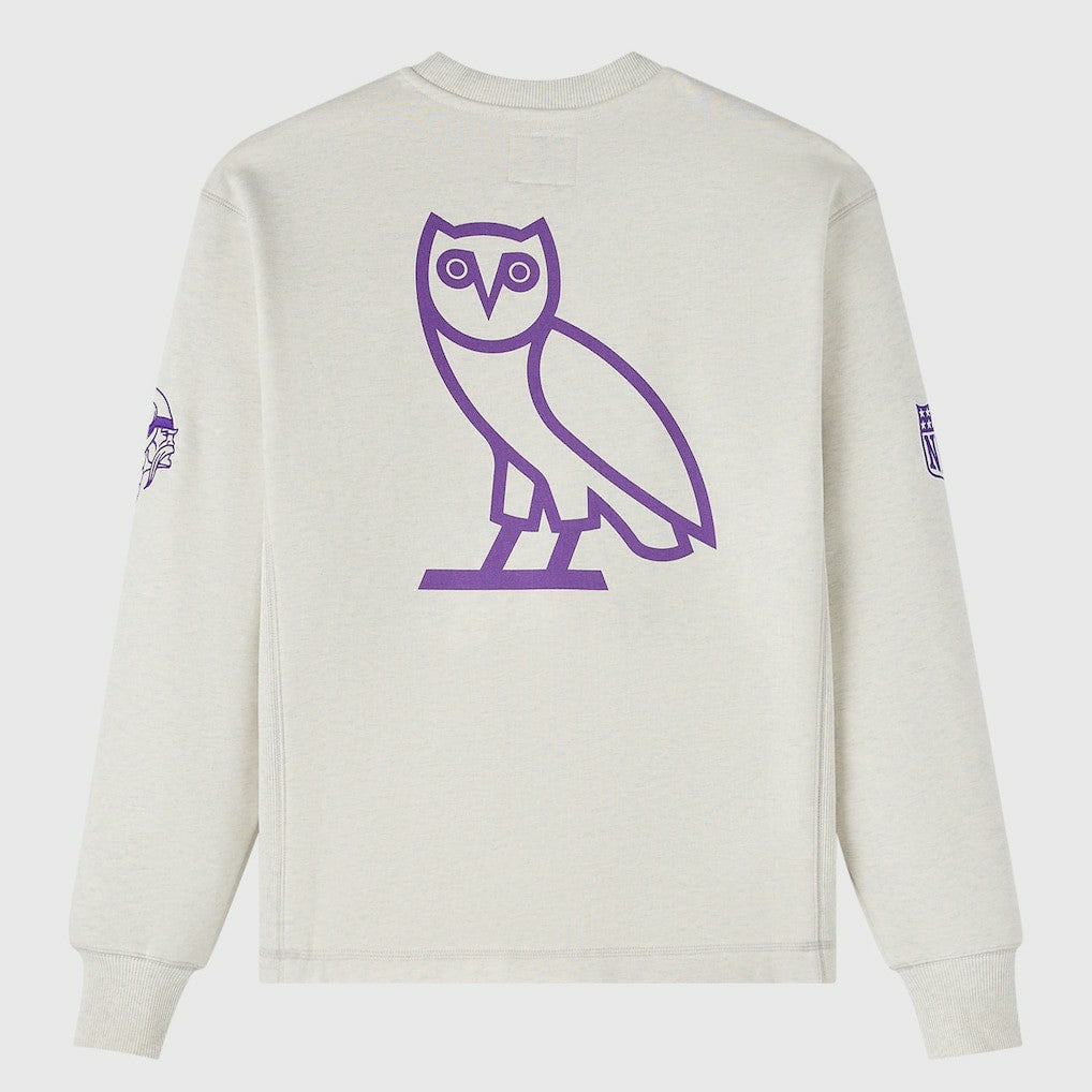 OVO x NFL Unisex Fleece Sweatshirt - Minnesota Vikings Sweatshirts