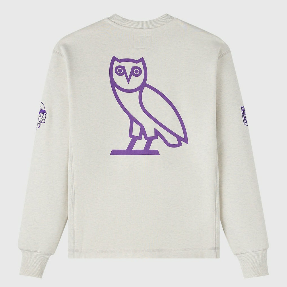 OVO x NFL Unisex Fleece Sweatshirt - Minnesota Vikings Sweatshirts