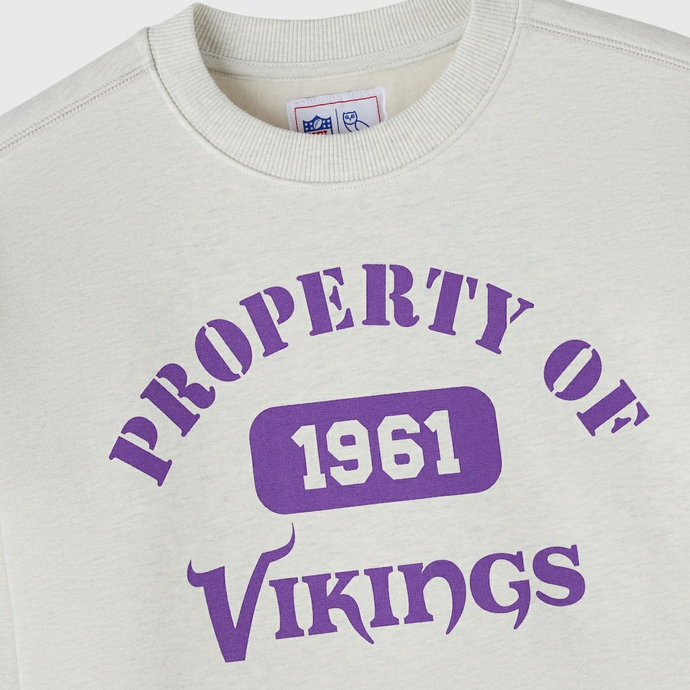 OVO x NFL Unisex Fleece Sweatshirt - Minnesota Vikings Sweatshirts