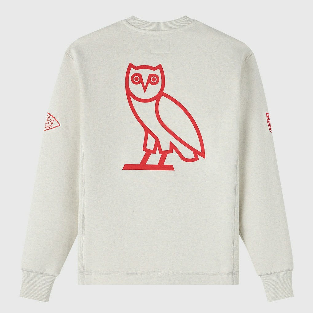 OVO x NFL Unisex Fleece Sweatshirt - Kansas City Chiefs Sweatshirts