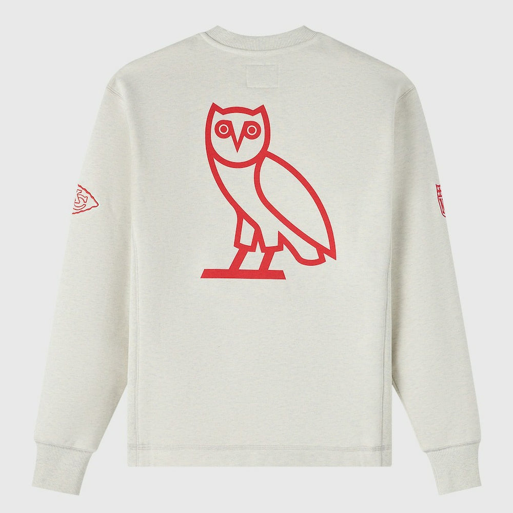 OVO x NFL Unisex Fleece Sweatshirt - Kansas City Chiefs Sweatshirts