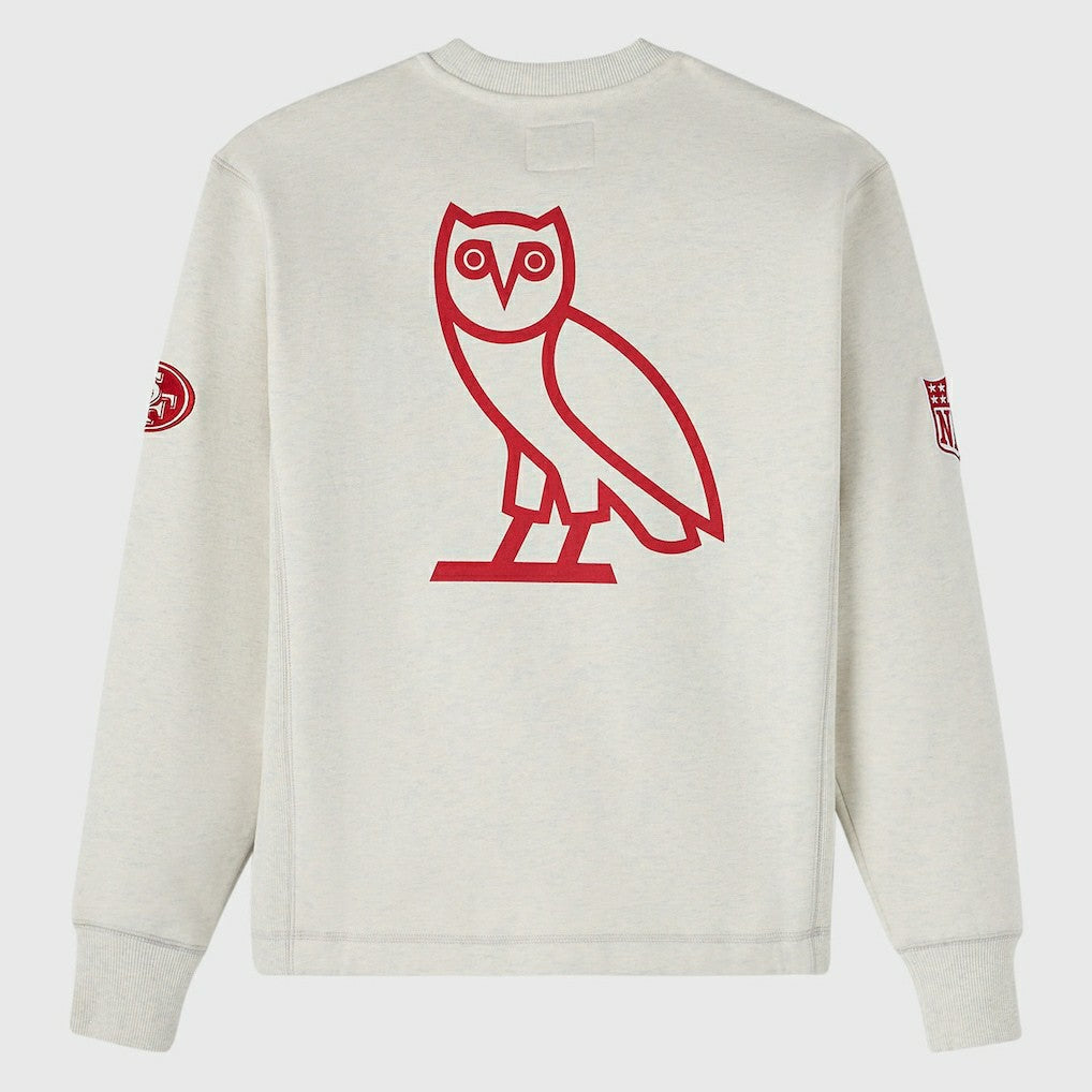 OVO x NFL Unisex Fleece Sweatshirt - San Francisco 49ers Sweatshirts