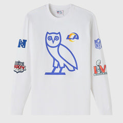 OVO x NFL Unisex Long Sleeve T-Shirt - Los Angeles Rams T-shirts