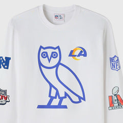OVO x NFL Unisex Long Sleeve T-Shirt - Los Angeles Rams T-shirts