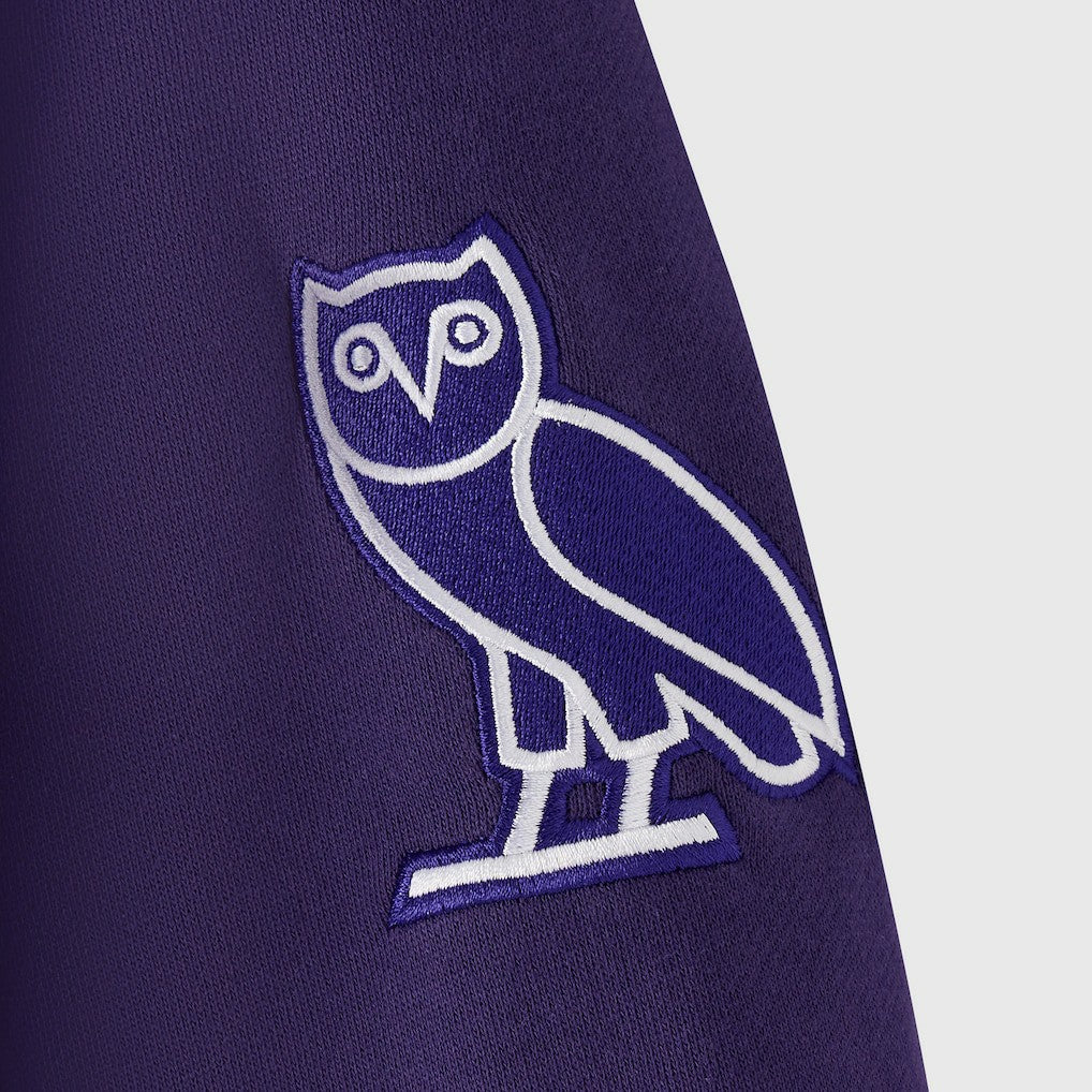 OVO x NFL Unisex Full-Zip Waffle-Lined Hoodie - Baltimore Ravens Hoodies