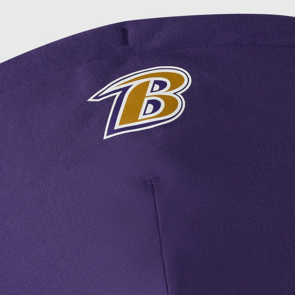 OVO x NFL Unisex Full-Zip Waffle-Lined Hoodie - Baltimore Ravens Hoodies