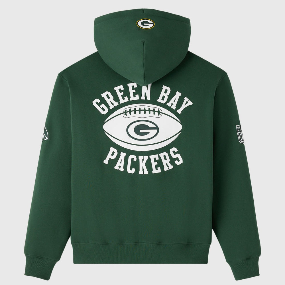 OVO x NFL Unisex Full-Zip Waffle-Lined Hoodie - Green Bay Packers Hoodies