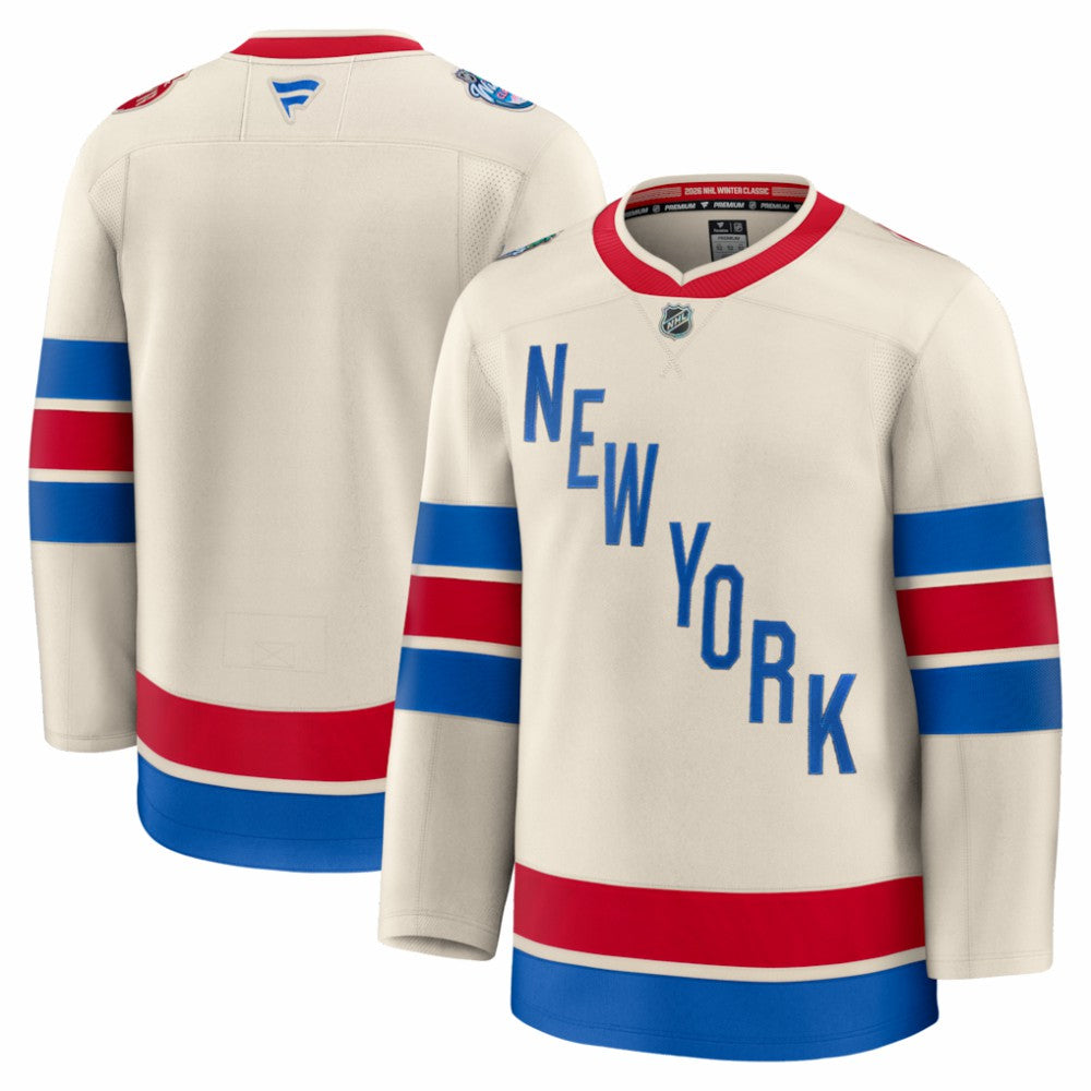 NHL New York Rangers Fanatics 2026 NHL Winter Classic Premium Jersey