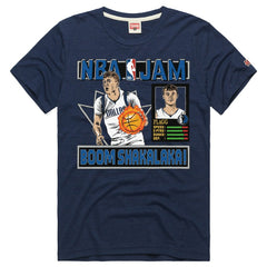 Cooper Flagg Dallas Mavericks Homage Unisex NBA Jam Tri-Blend T-Shirt sale