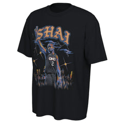 Shai Gilgeous-Alexander Oklahoma City Thunder Converse Unisex 2025/26 City Edition Player Graphic T-Shirt