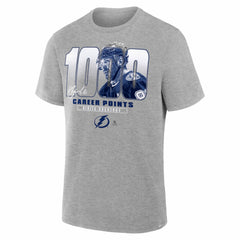NHL Nikita Kucherov Tampa Bay Lightning 1000 Career Points Legacy T-Shirt