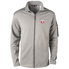 Heather Gray Minnesota Twins Dunbrooke Pacific Full-Zip Fleece Jacket