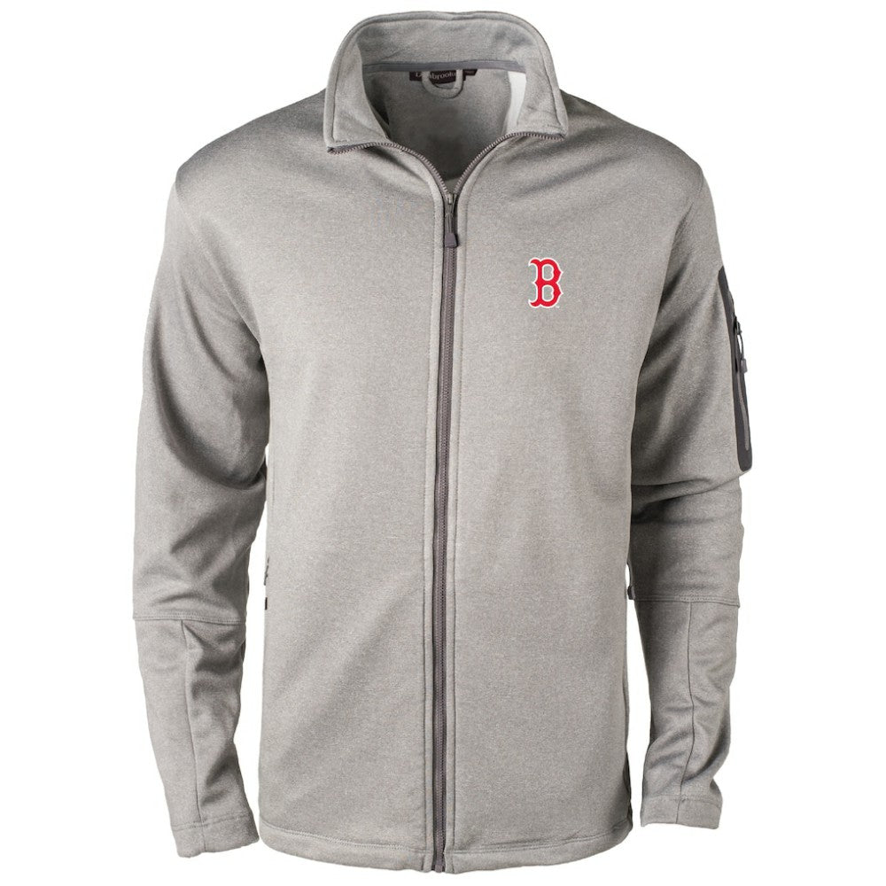 Heather Gray Boston Red Sox Dunbrooke Pacific Full-Zip Fleece Jacket