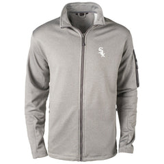 Heather Gray Chicago White Sox Dunbrooke Pacific Full-Zip Fleece Jacket