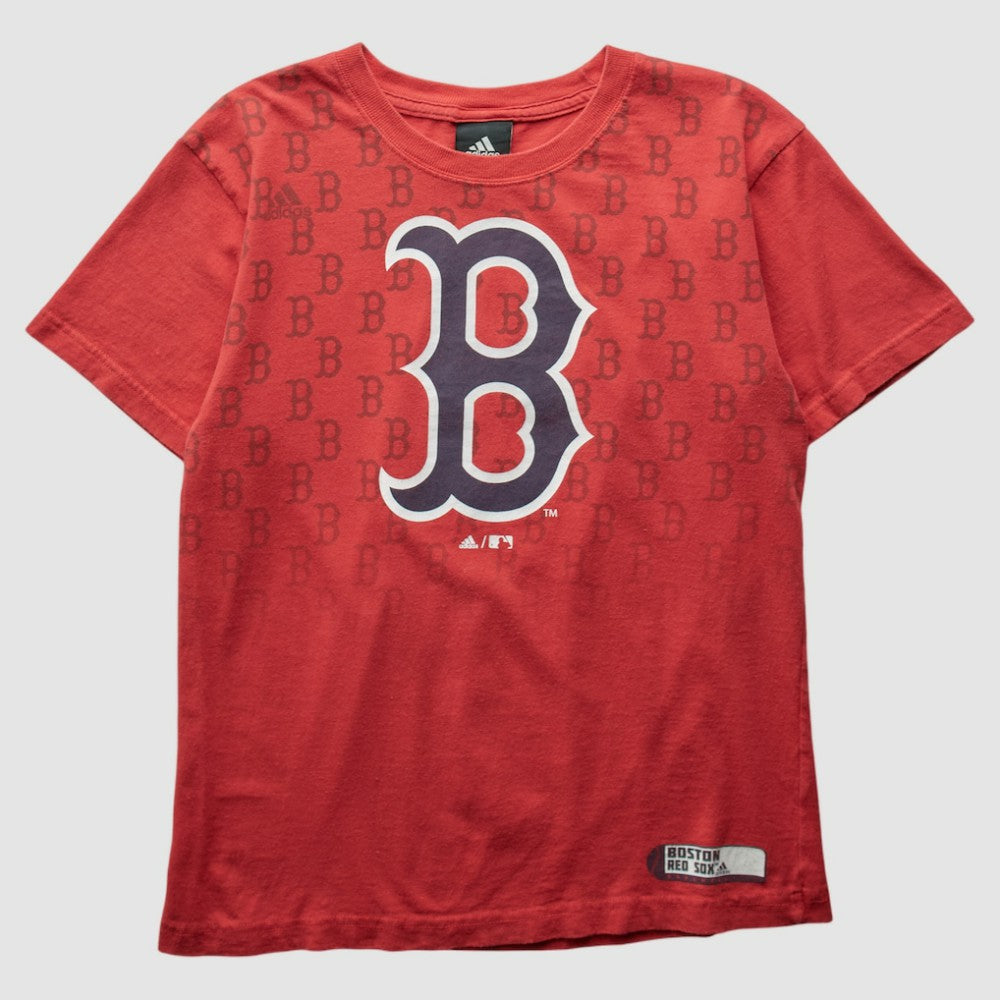 Red Boston Red Sox Adidas 2010s T-shirt