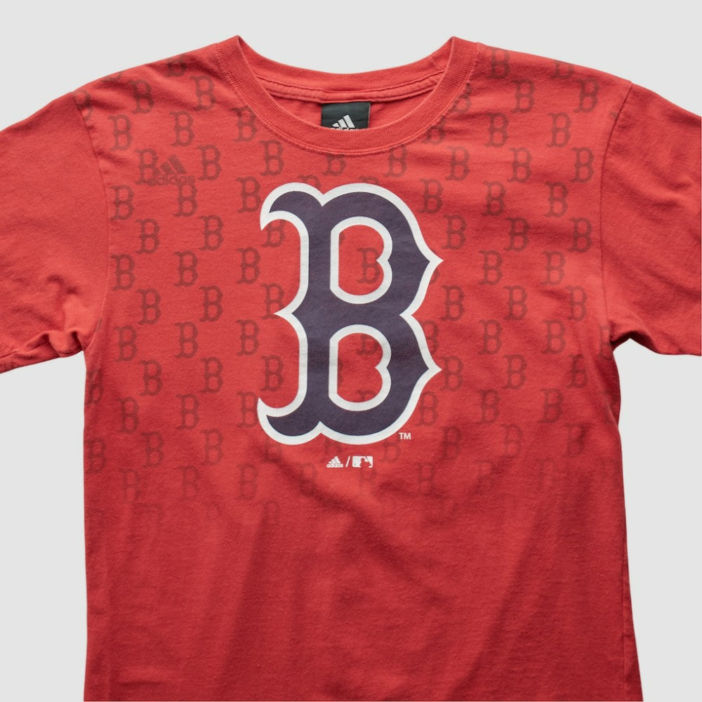 Red Boston Red Sox Adidas 2010s T-shirt