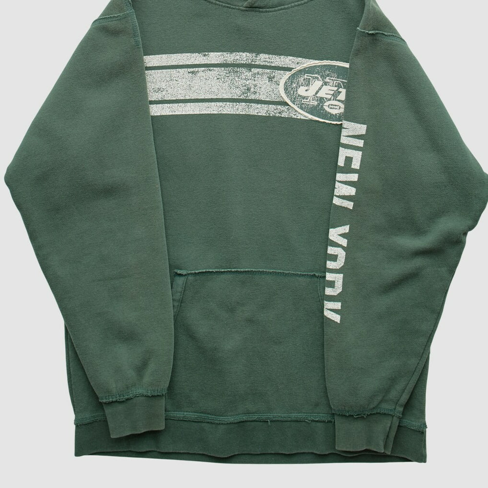 2000s Hooded Pullover Sweatshirt - New York Jets Pullover