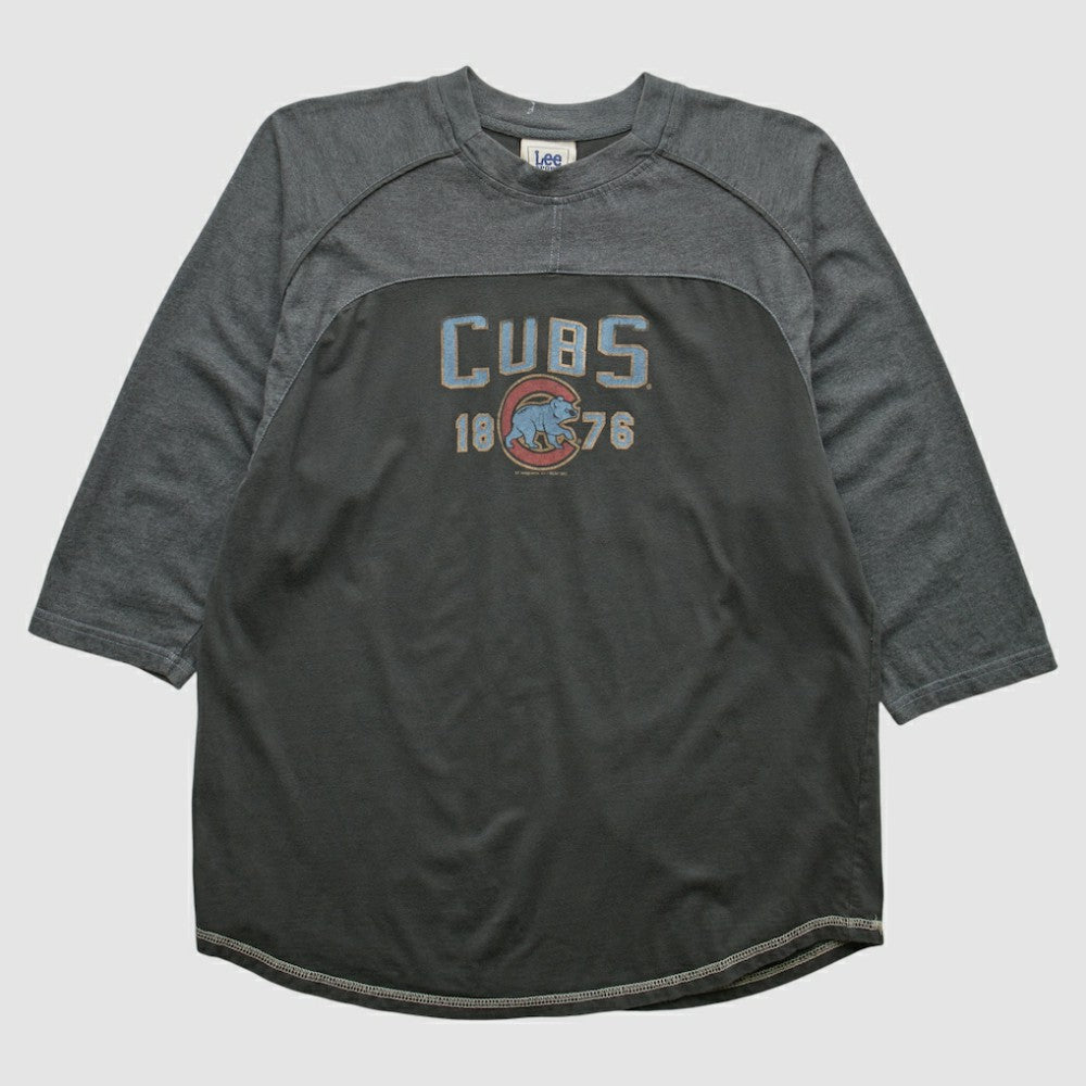 Charcoal Chicago Cubs Lee Apparel 2007 T-shirt