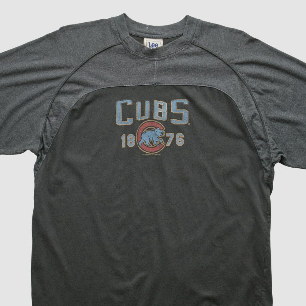 Charcoal Chicago Cubs Lee Apparel 2007 T-shirt