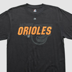 Black Baltimore Orioles Majestic 2000s T-shirt