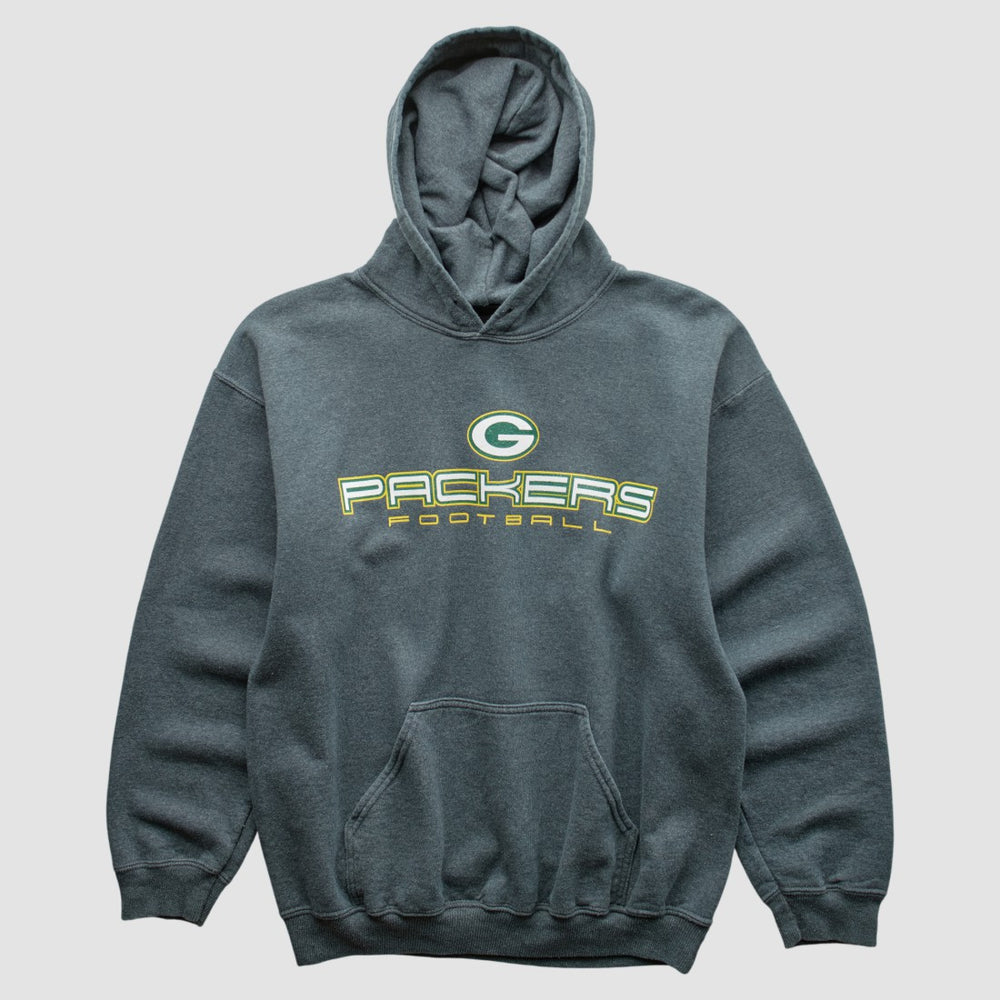 2000s Hooded Pullover Sweatshirt - Green Bay Packers Pullover