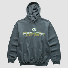 2000s Hooded Pullover Sweatshirt - Green Bay Packers Pullover