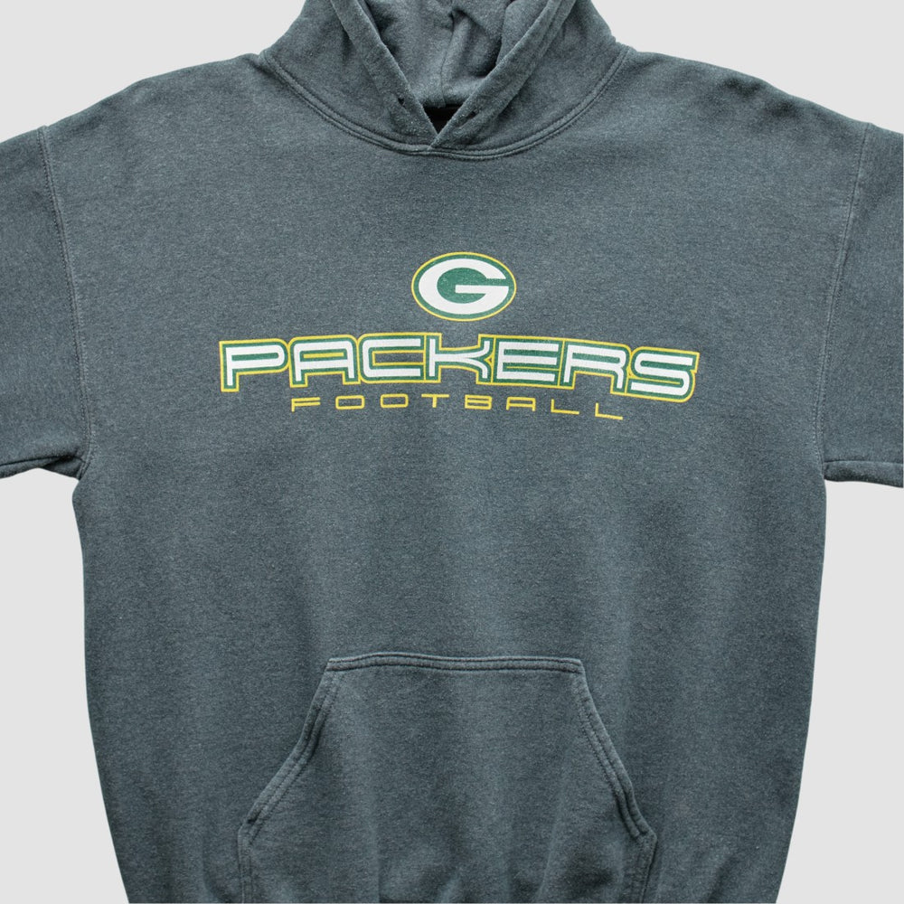 2000s Hooded Pullover Sweatshirt - Green Bay Packers Pullover