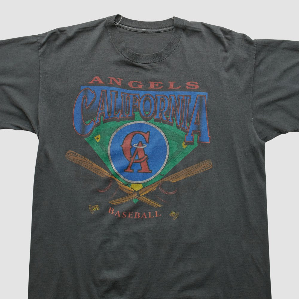 Charcoal Los Angeles Angels 90s T-shirt
