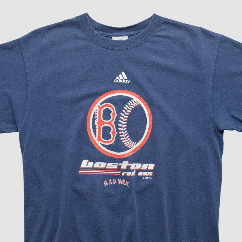 Navy Boston Red Sox Adidas 2004 T-shirt